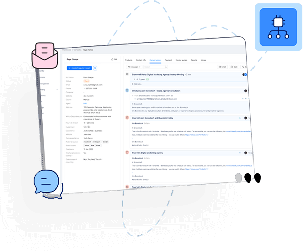 BOSS Email and SMS Communcation Tracking