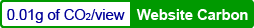 Website Carbon Badge